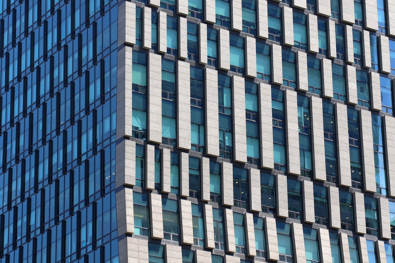 Modern luxury condominium building